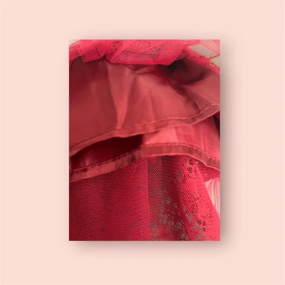 🥳 $15 NWOT Girl's Popatu Lace & Tulle Dress Size 12 months - Picture 3 of 3